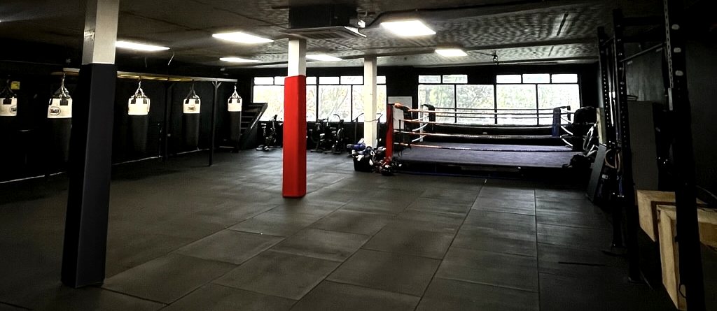 The main training floor at Boxwright Academy